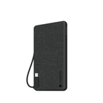 Mophie Powerstation Plus mini mit integriertem Lightning/ Micro USB Kabel 4.000mAh, schwarz >