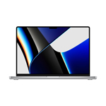 MacBook Pro mit M1 Pro Chip 10-Core CPU und 16-Core GPU, 512GB SSD, 16", silber