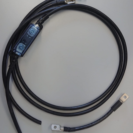 Battery cable set for 2 Bat.24V 80A (for Steca PLI)