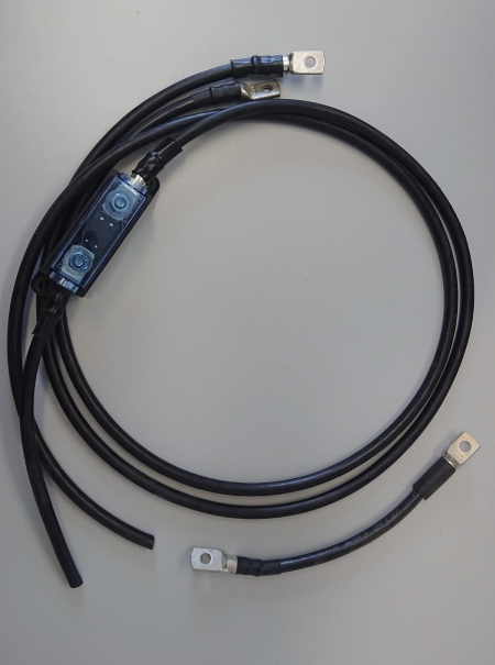 2 Bat.24V 80A için akü kablo seti (Steca PLI için)
