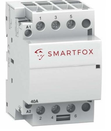 Şarj istasyonu için Smartfox kontaktör 1ph/3ph anahtarlama