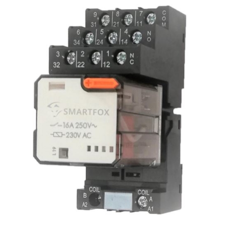 Smartfox changeover relay 3-changer 16A