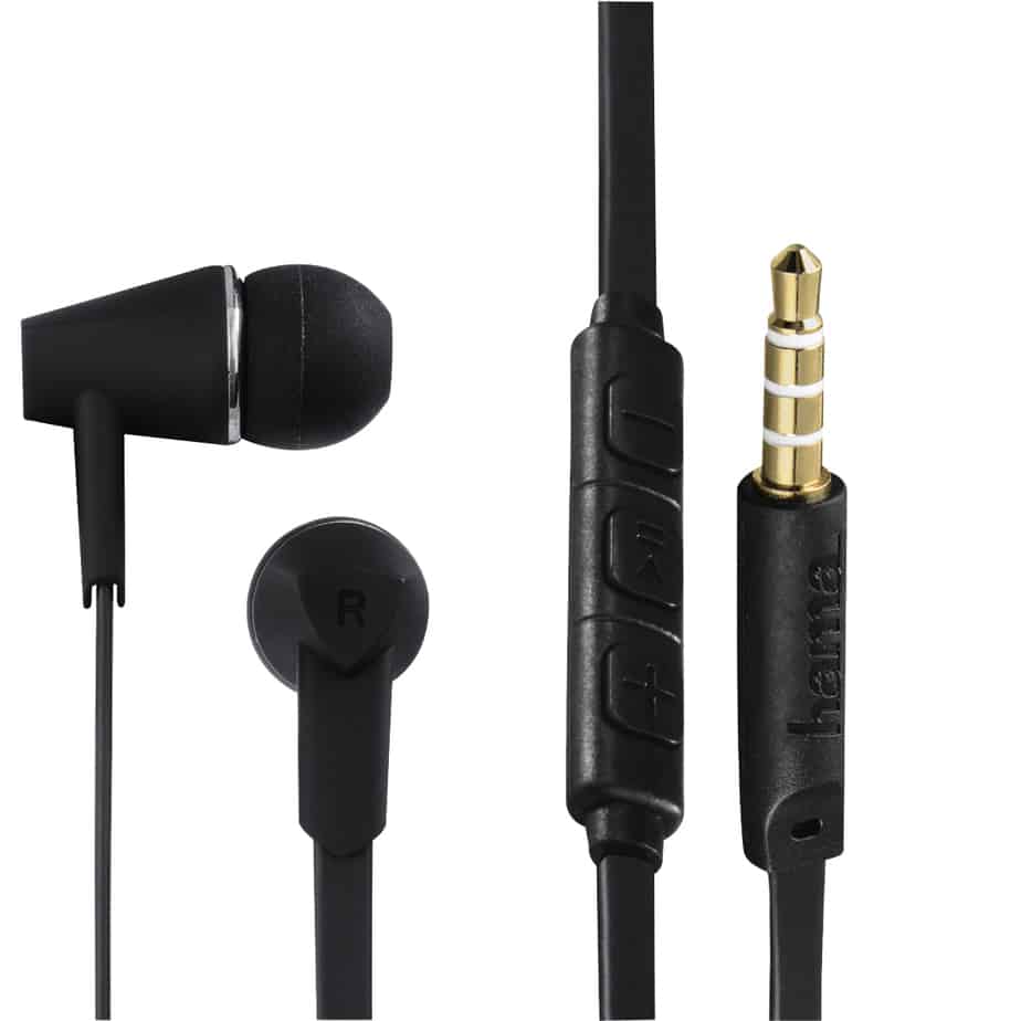 Hama In-Ear Stereo Earphones "Joy" - Headset - im Ohr - Schwarz
