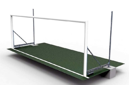 8-a-side Fußballtor - faltbar verschließbar