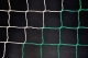Fußballnetz - 11er Tor - Europäisch - 4mm Weiß/Grün