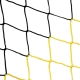 Fußballnetz - 11er Tor - Europäisch - 4mm Schwarz/Gelb