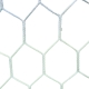 Fußballnetz - 11er Tor - Wabenförmig - 4mm Weiß