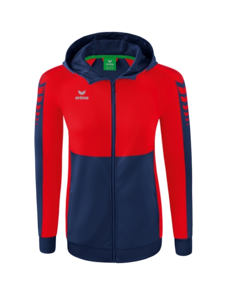 Six Wings Trainingsjacke mit Kapuze