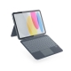 Epico Backlit Keyboard Case for iPad 10,9" (2022) - QWERTY/gray