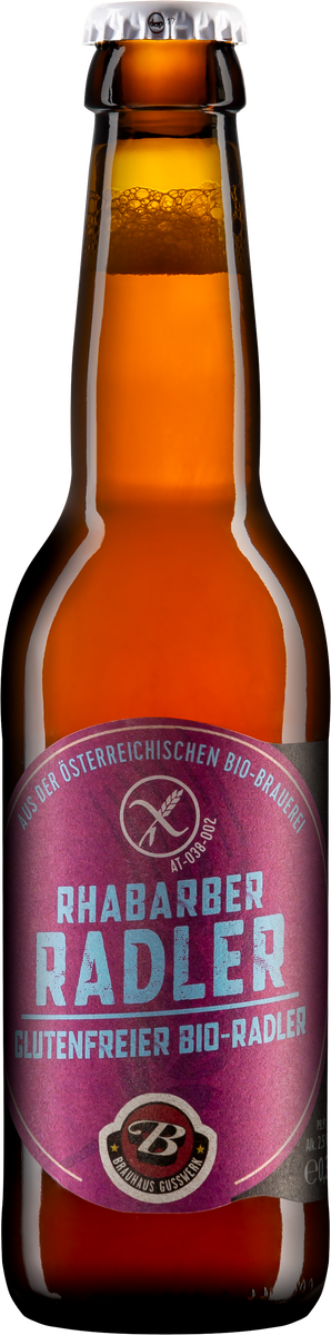Rhabarber Radler Glutenfrei bio