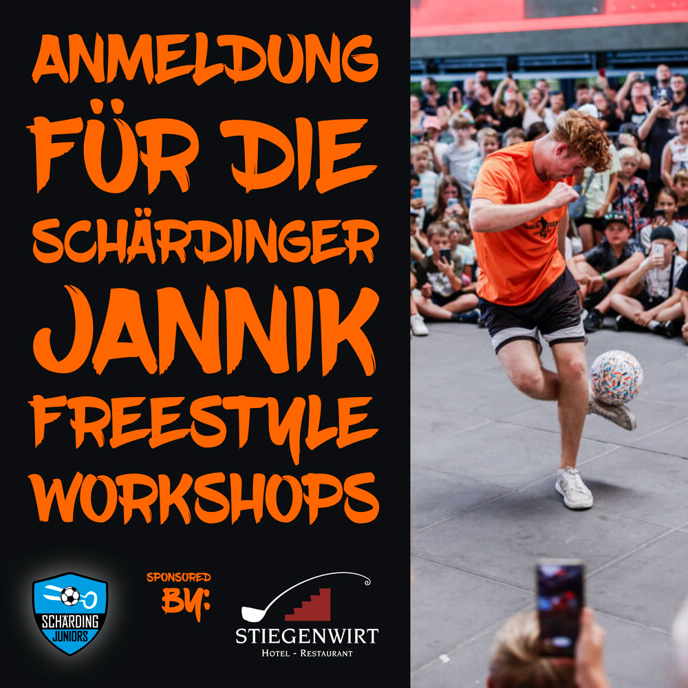 Anmeldung für Schärdinger Jannik Freestyle Workshop Sessions