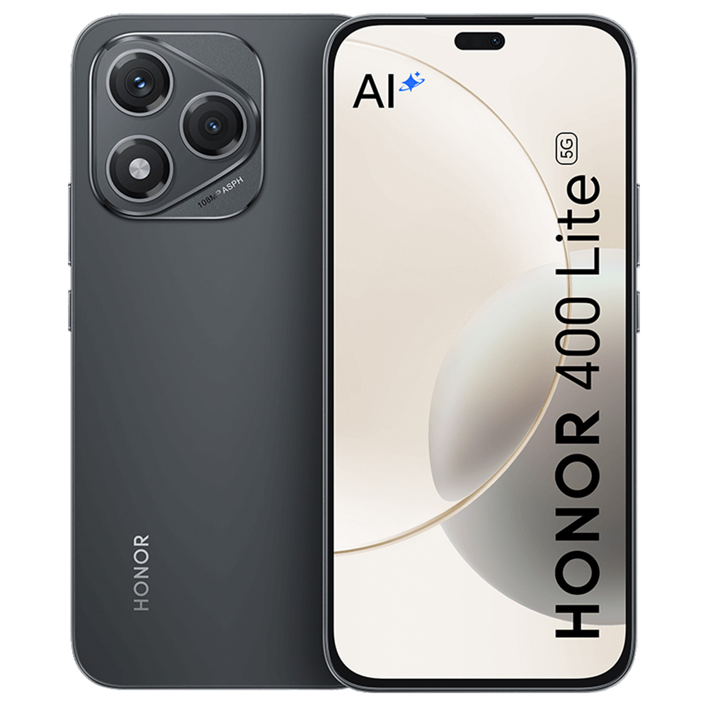 Honor 400 Lite 5G - 256 GB - Velvet Black - Magenta Edition Frei für alle Netze