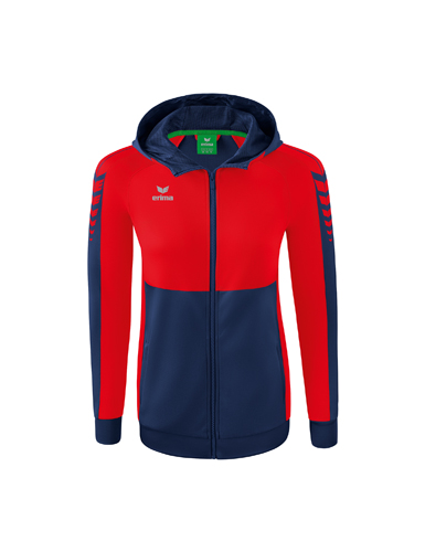 Six Wings Trainingsjacke mit Kapuze