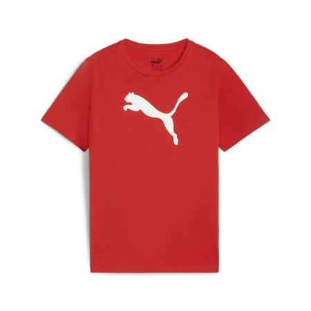 PUMA teamRISE Logo Jersey Cotton Jr