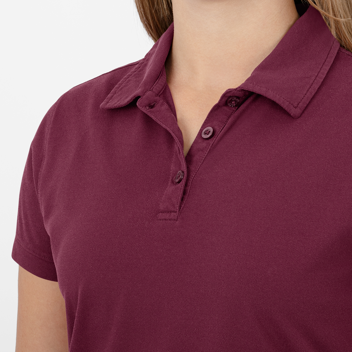 JAKO Damen Polo Doubletex