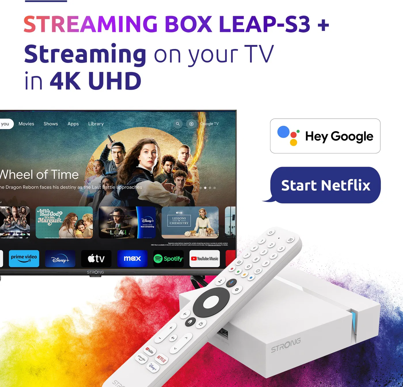 Strong LEAP-S3+V2 Google TV Box – Bild 3