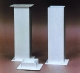 TSM-70-1065M Bodenhülse 80x80 mm, mit Abdeckkappe