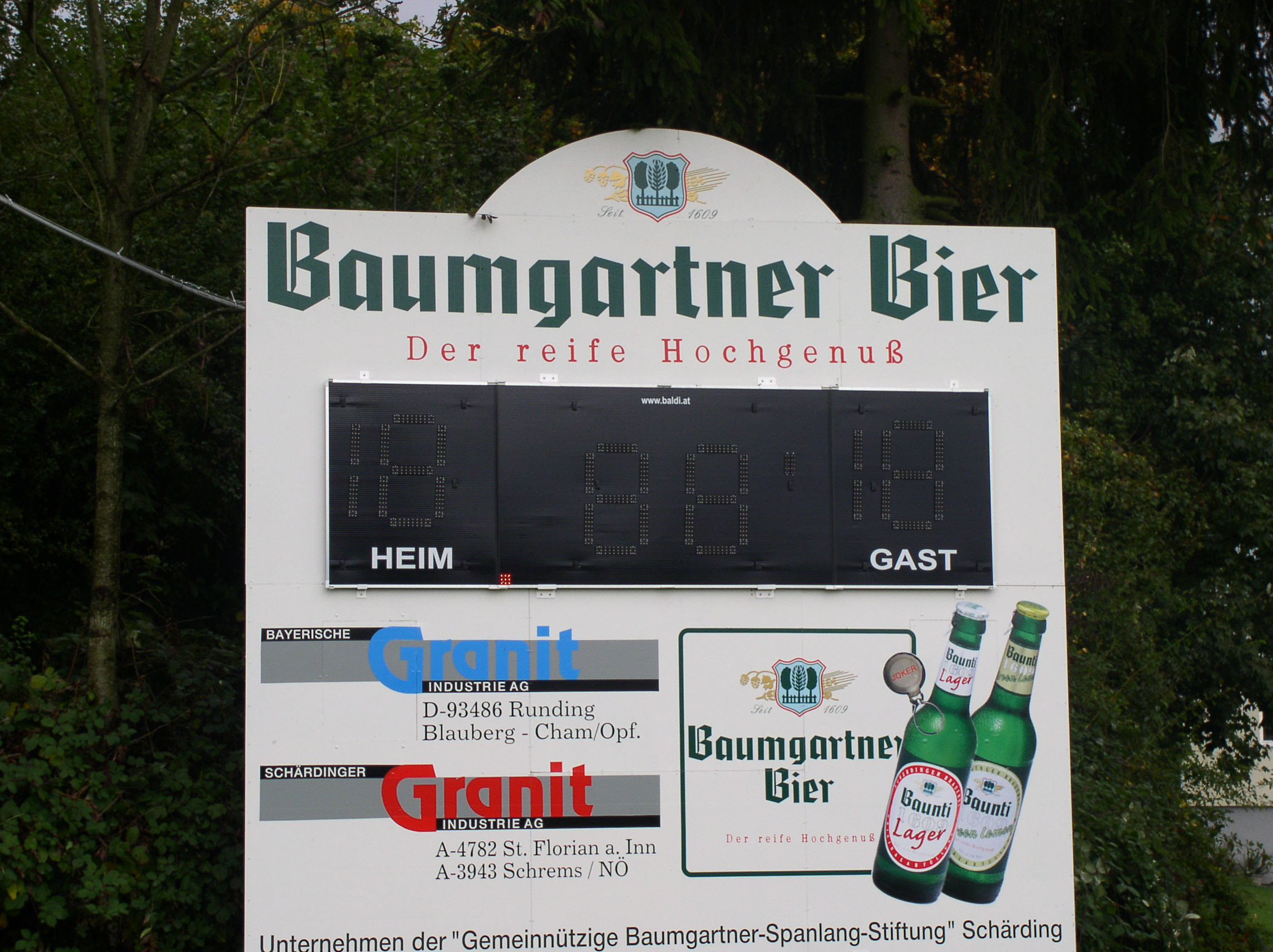 TSM-EC1990RCM Anzeigetafel Derby 19 RC "Stadion"