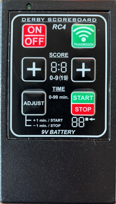 TSM-EC0940RCM Anzeigetafel "Faustball"