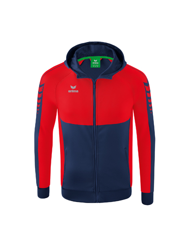 Six Wings Trainingsjacke mit Kapuze